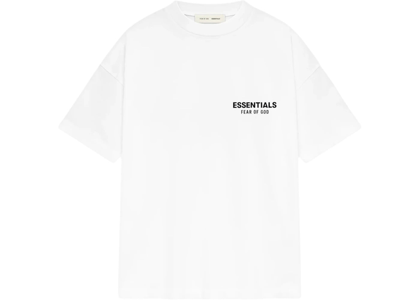 Fear of God Essentials Classic Short Sleeve Tee Bright White