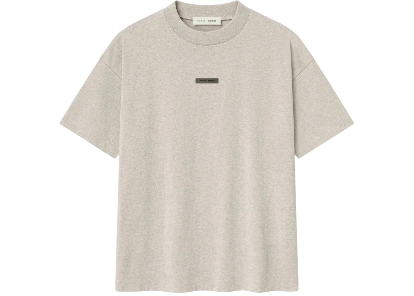 Fear of God Essentials Classic Short Sleeve Tee Heather Stone