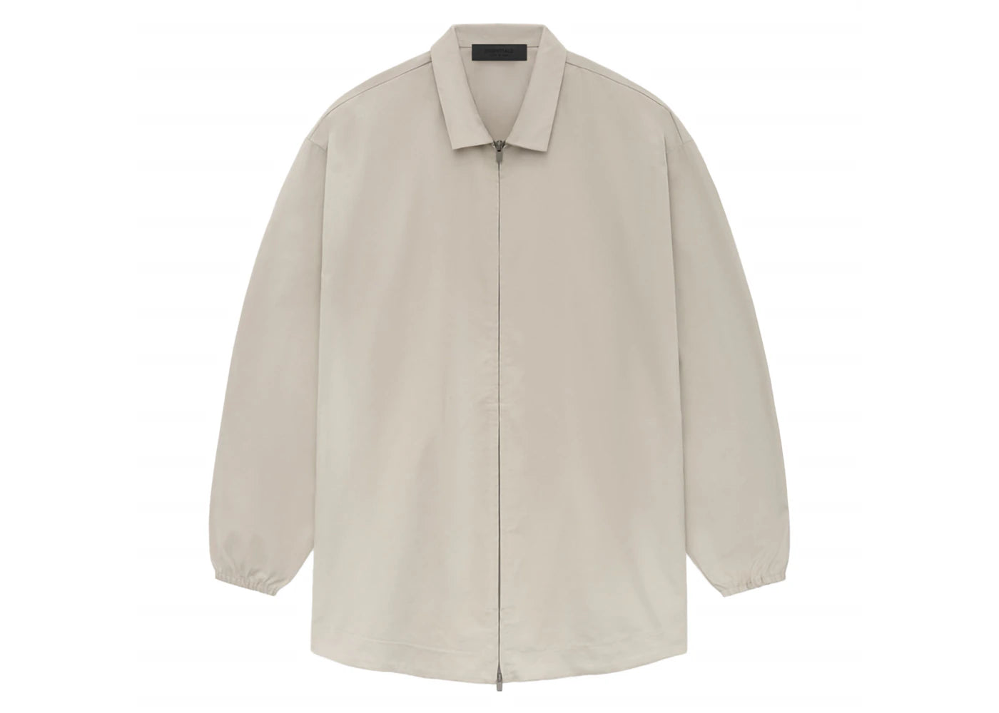 Fear of God Essentials Core Collection Cotton Twill Overshirt Mink