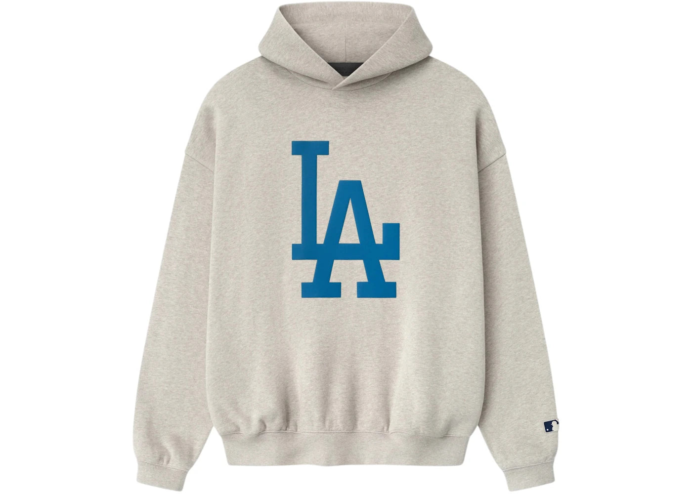 Fear of God Essentials Dodgers Sport Hoodie Heather Stone