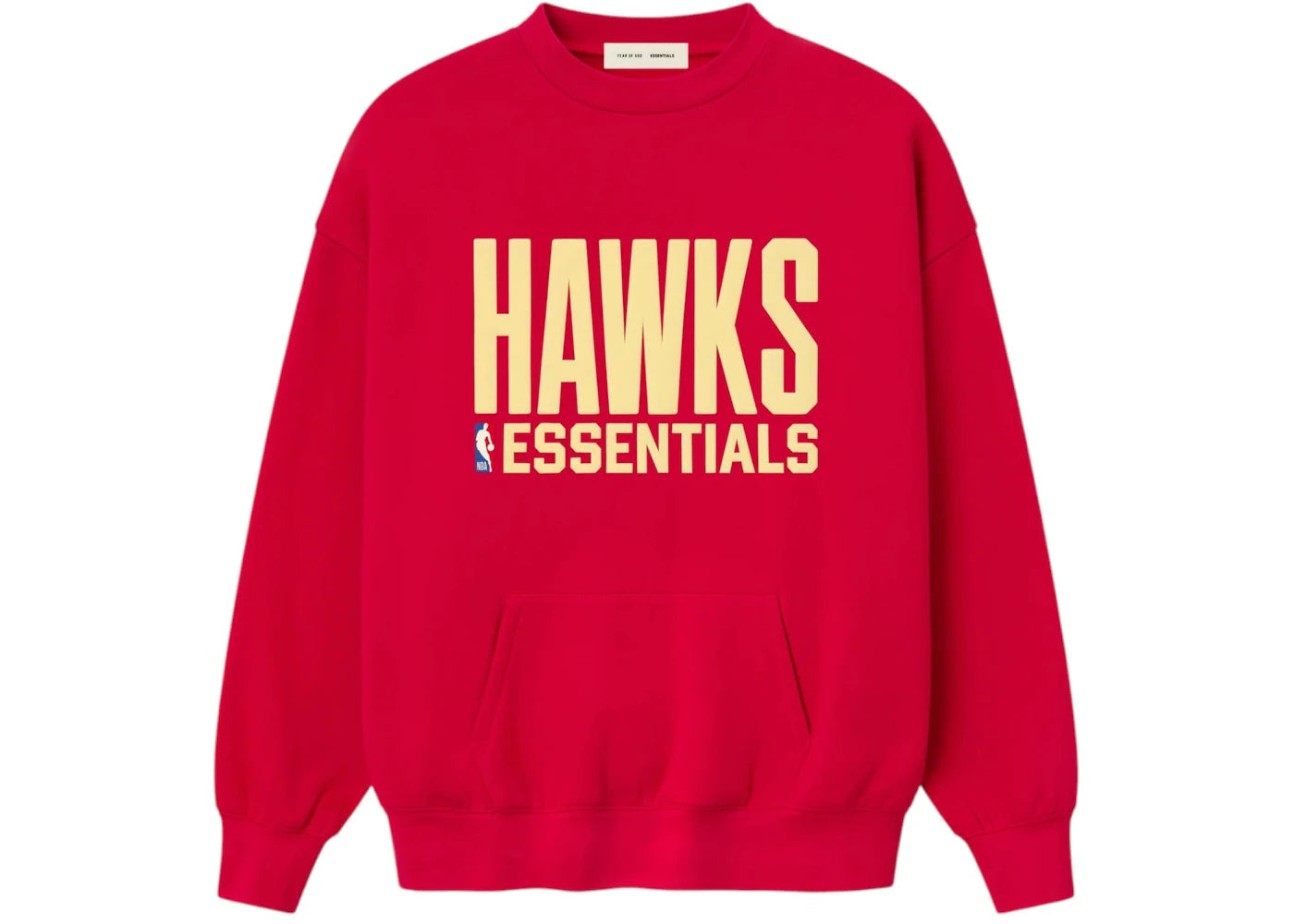 Fear of God Essentials Essentials Hawks Crewneck Red
