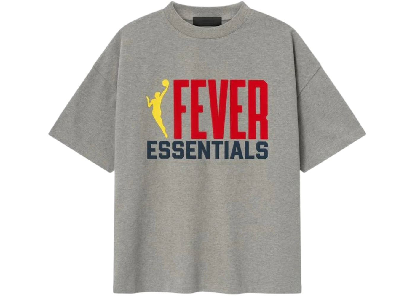Fear of God Essentials Fever 90's Tee Concrete Heather