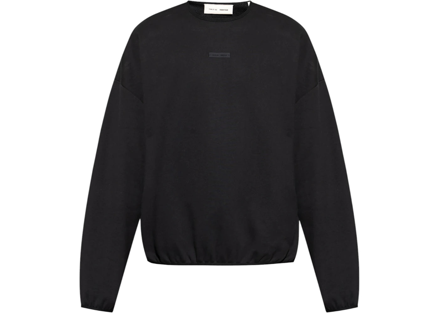 Fear of God Essentials Fleece Hoodie Jet Black