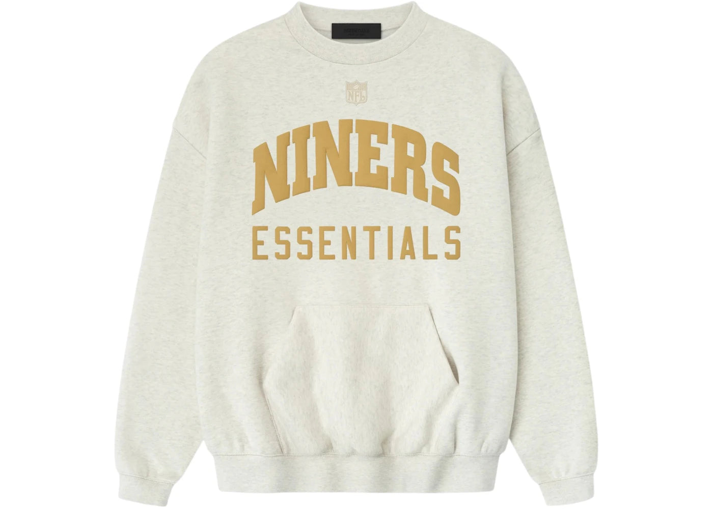 Fear of God Essentials Forty Niners Sport Crewneck Oatmeal Heather