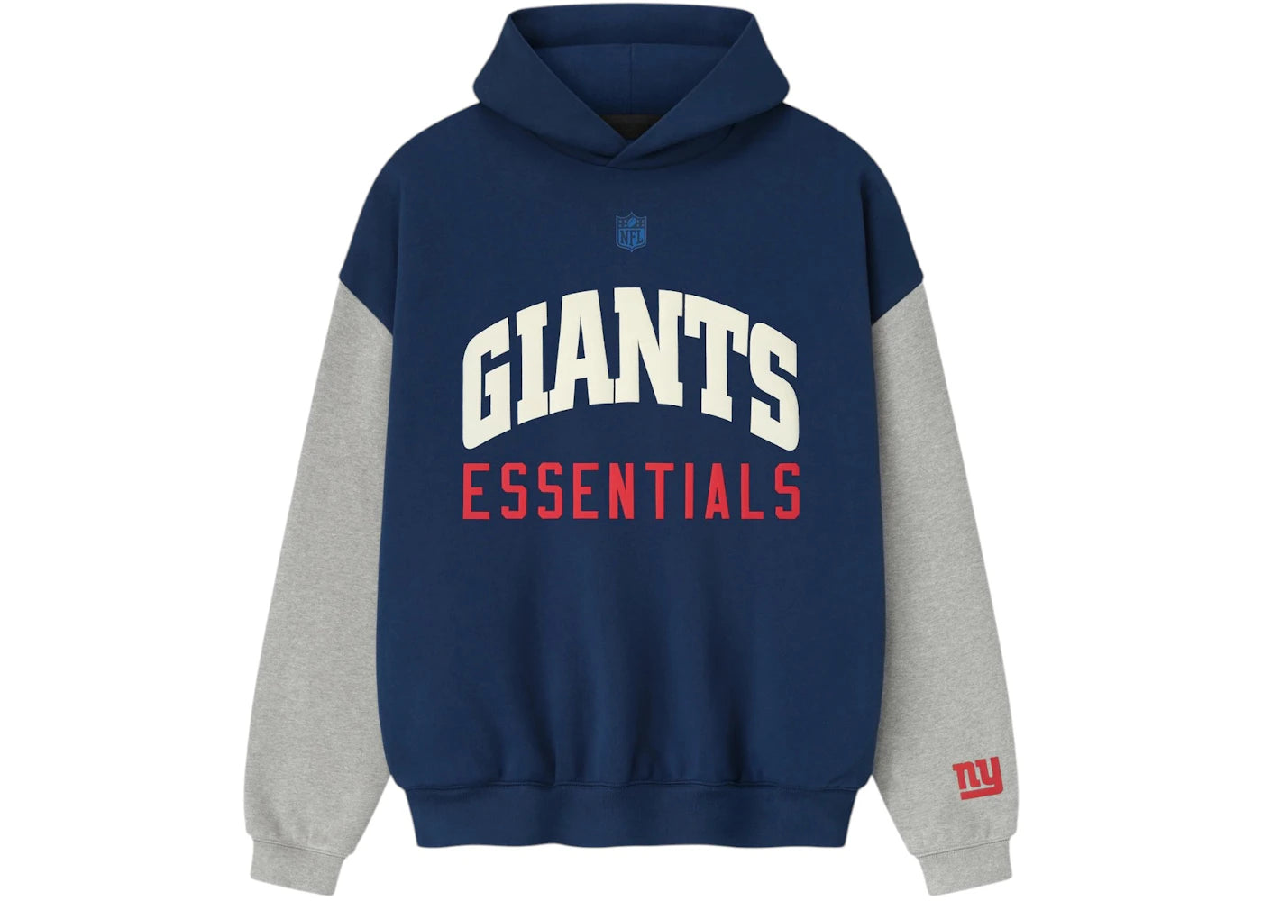 Fear of God Essentials Giants Sport Hoodie Blue Estate/Concrete Heather