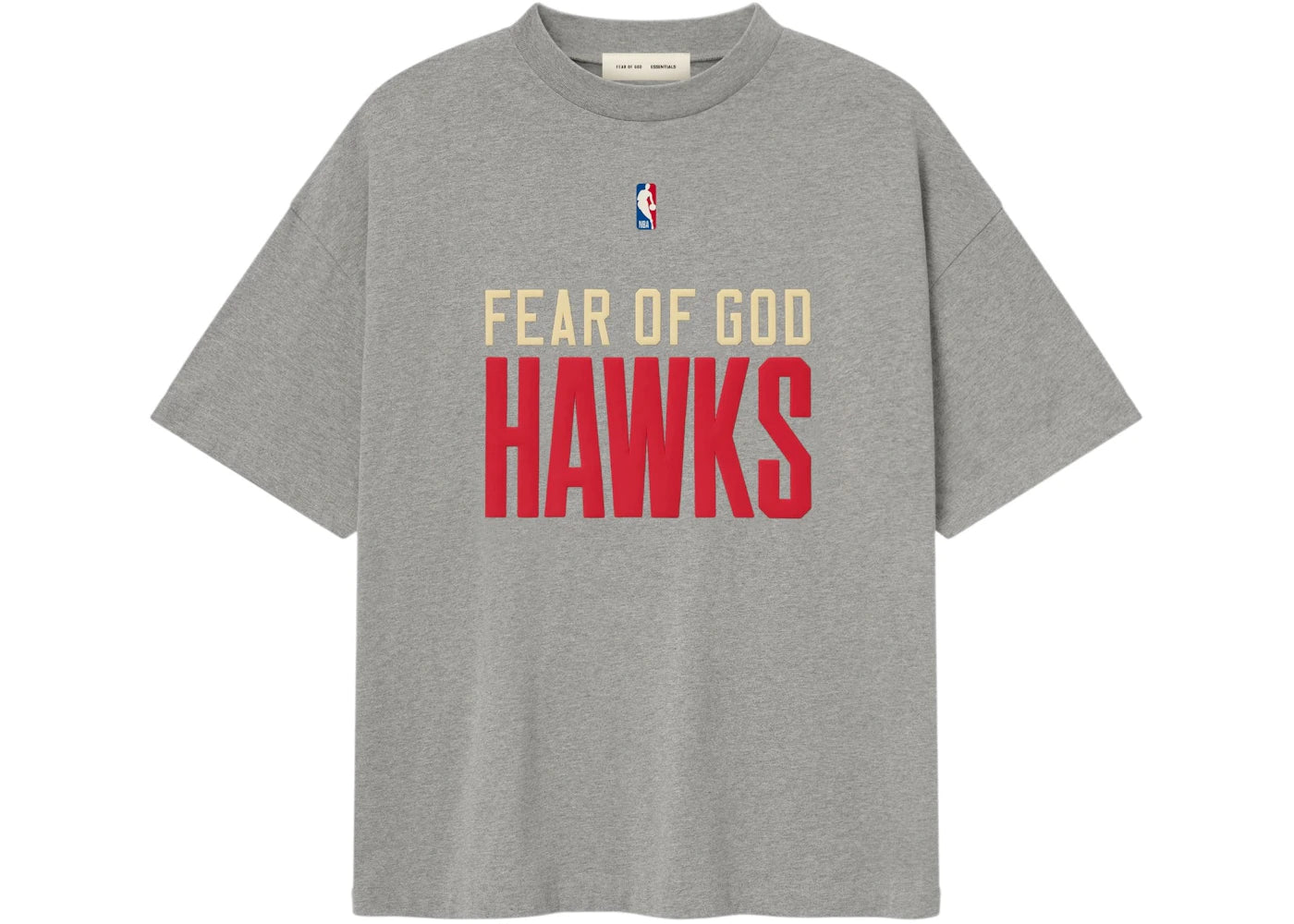 Fear of God Essentials Hawks 90's Tee Dark Heather