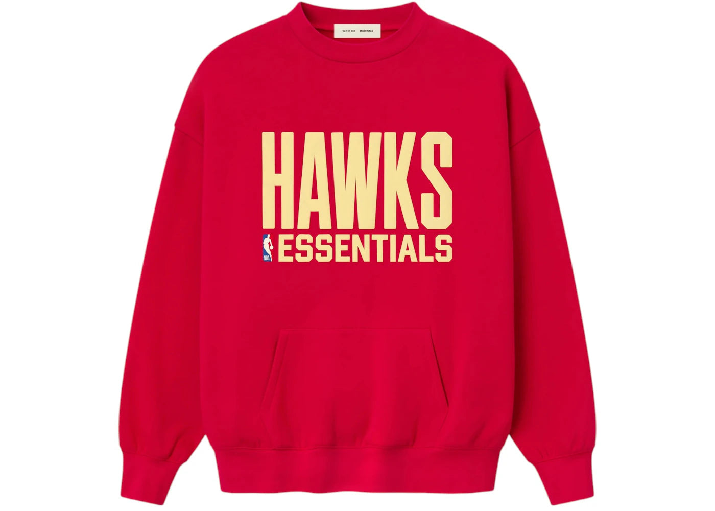 Fear of God Essentials Hawks Sport Crewneck Red