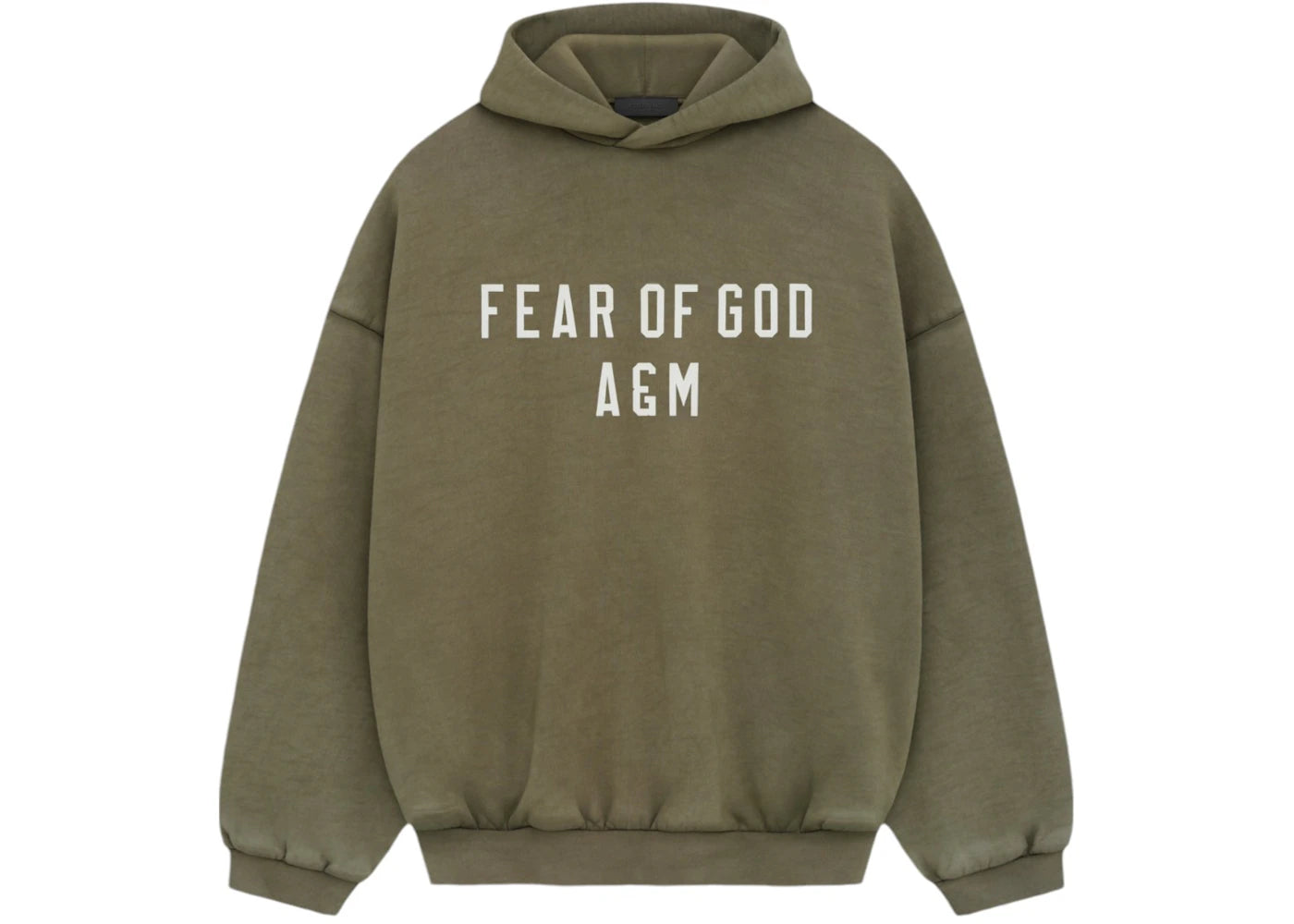 Fear of God Essentials Heavy Fleece Hoodie Military