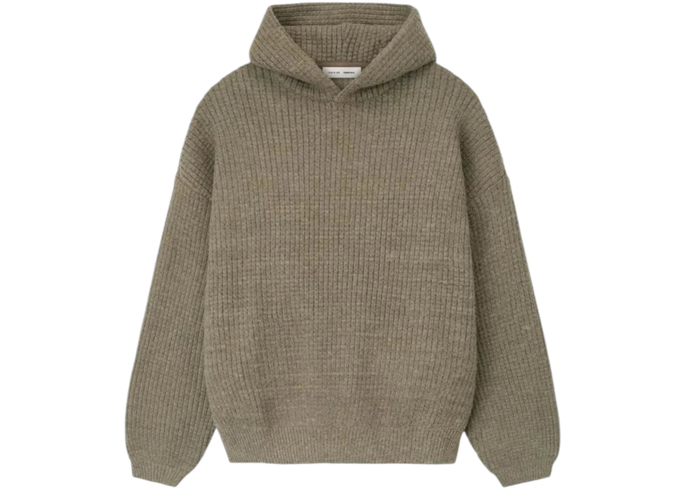 Fear of God Essentials Heavy Waffle 90's Hoodie Homestead Heather