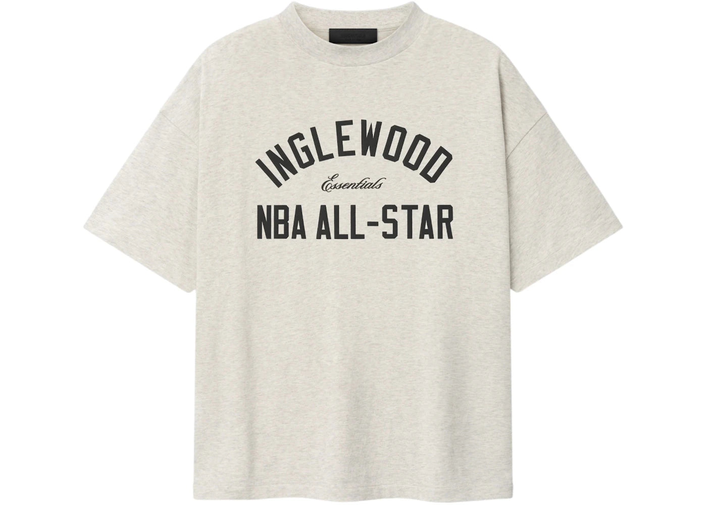 Fear of God Essentials Inglewood X All Star Weekend '26 90's Tee Oatmeal Heather