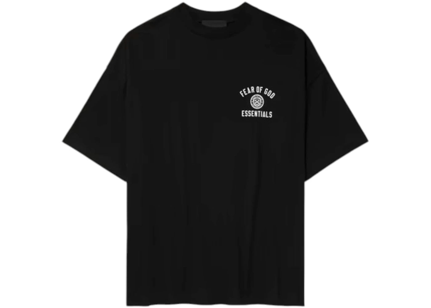 Fear of God Essentials Jersey Crewneck T-shirt (FW24) Black