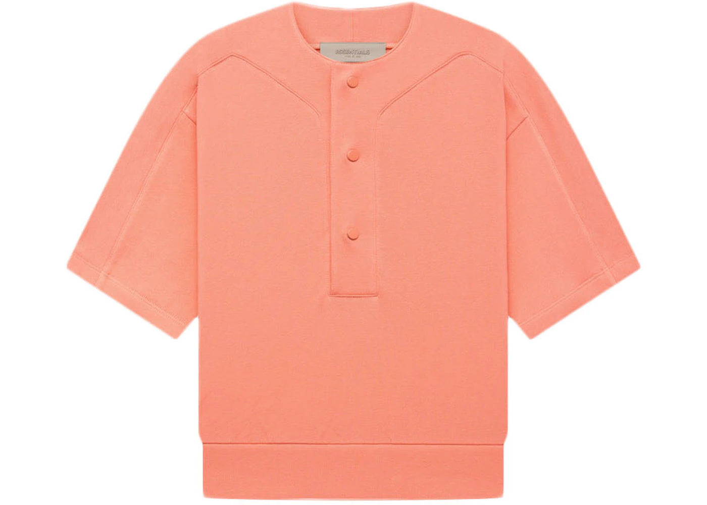 Fear of God Essentials Kids Baseball Henley Coral