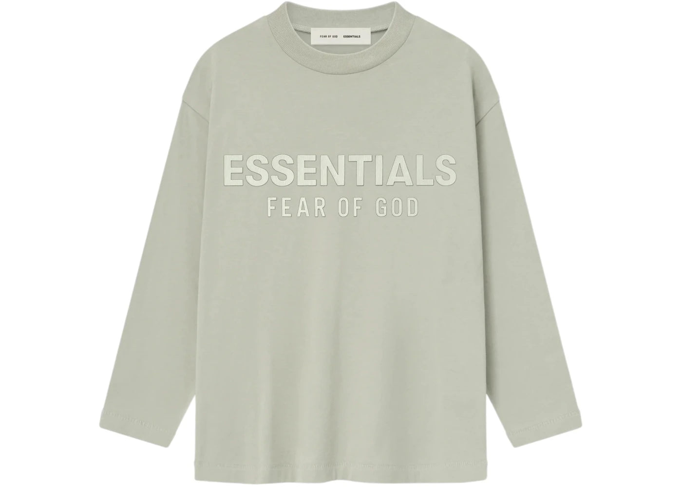 Fear of God Essentials Kids Classic Long Sleeve Tee Abbey Stone