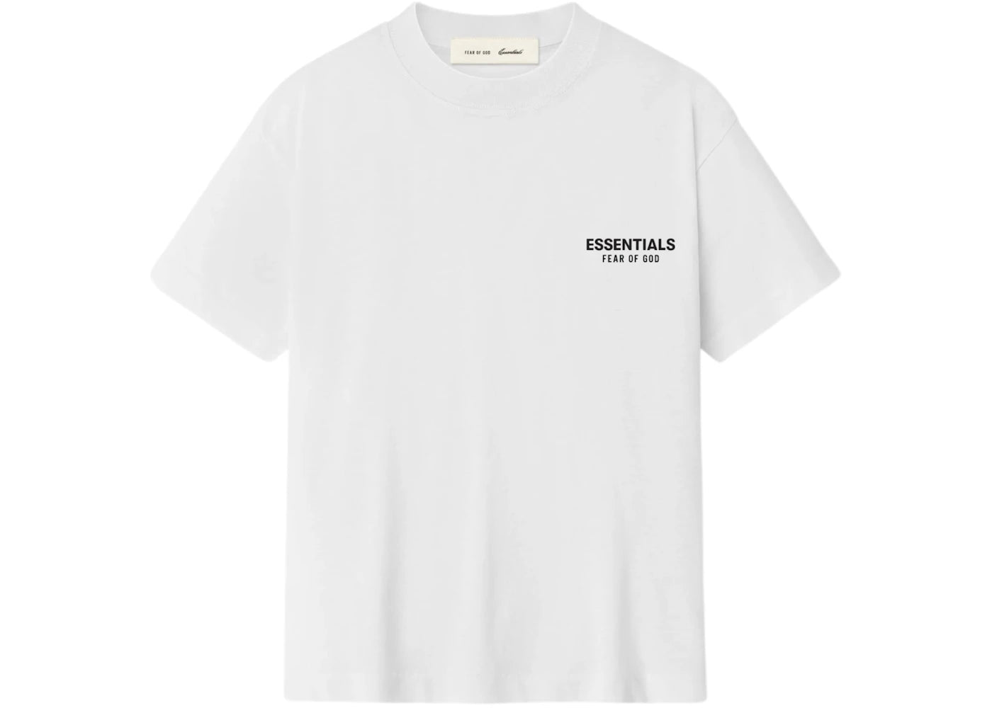 Fear of God Essentials Kids Classic Short Sleeve Tee Bright White