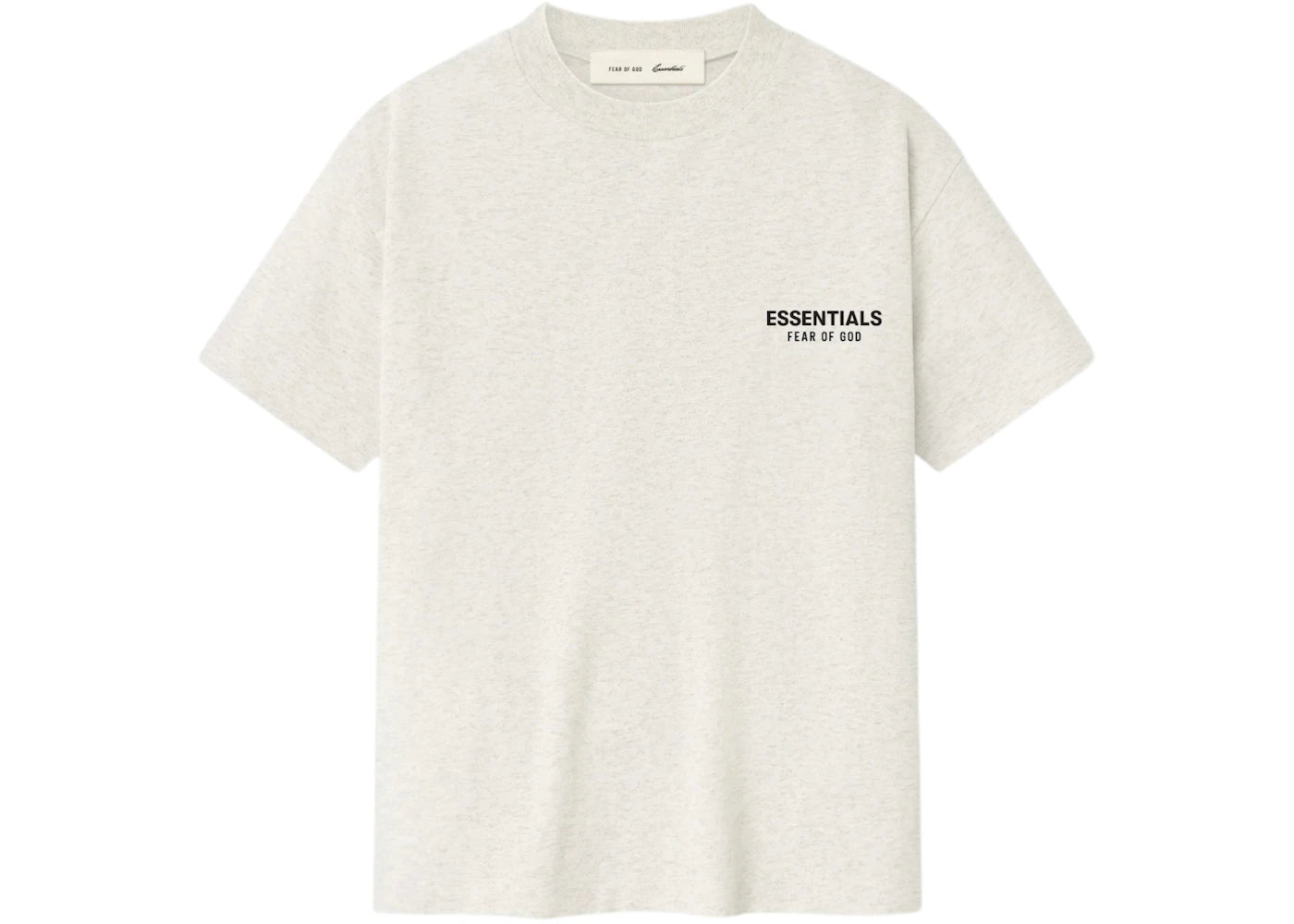 Fear of God Essentials Kids Classic Short Sleeve Tee Oatmeal Heather