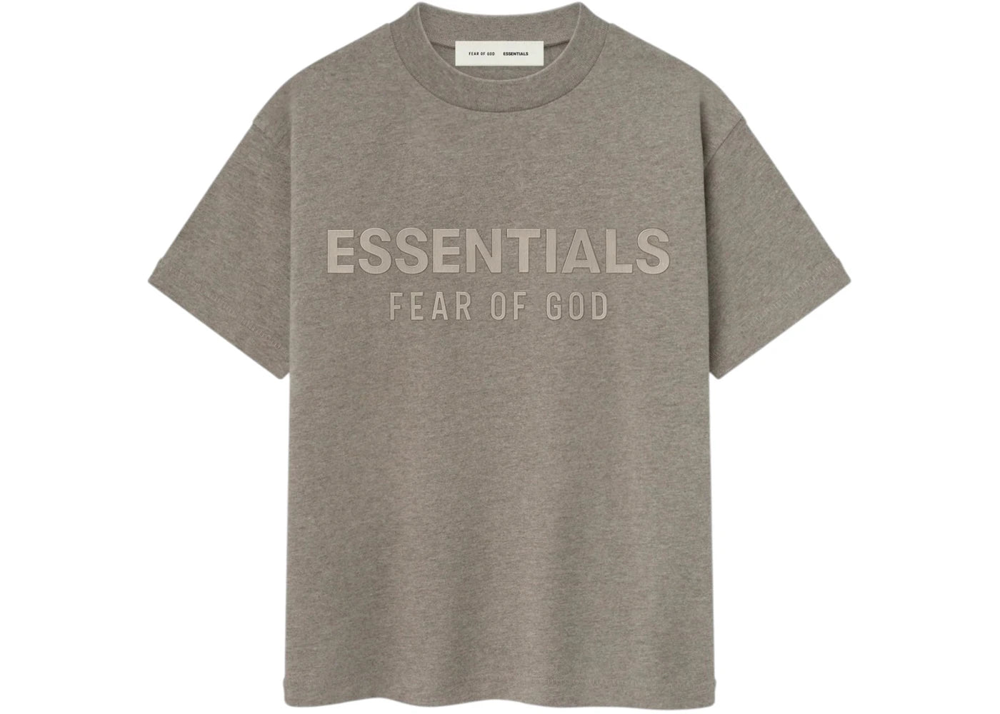 Fear of God Essentials Kids Classic Tee Homestead Heather