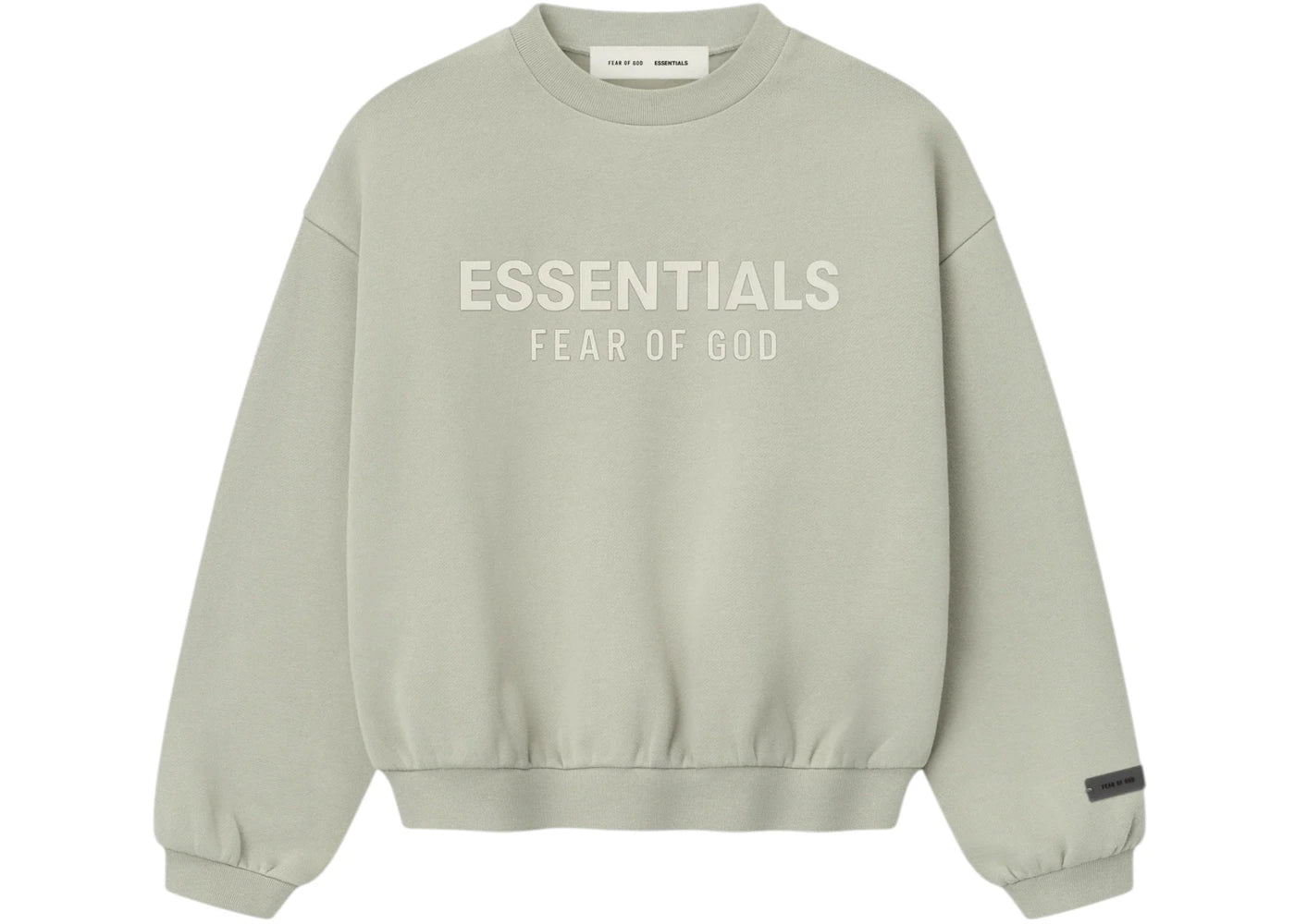 Fear of God Essentials Kids Fleece Crewneck Abbey Stone