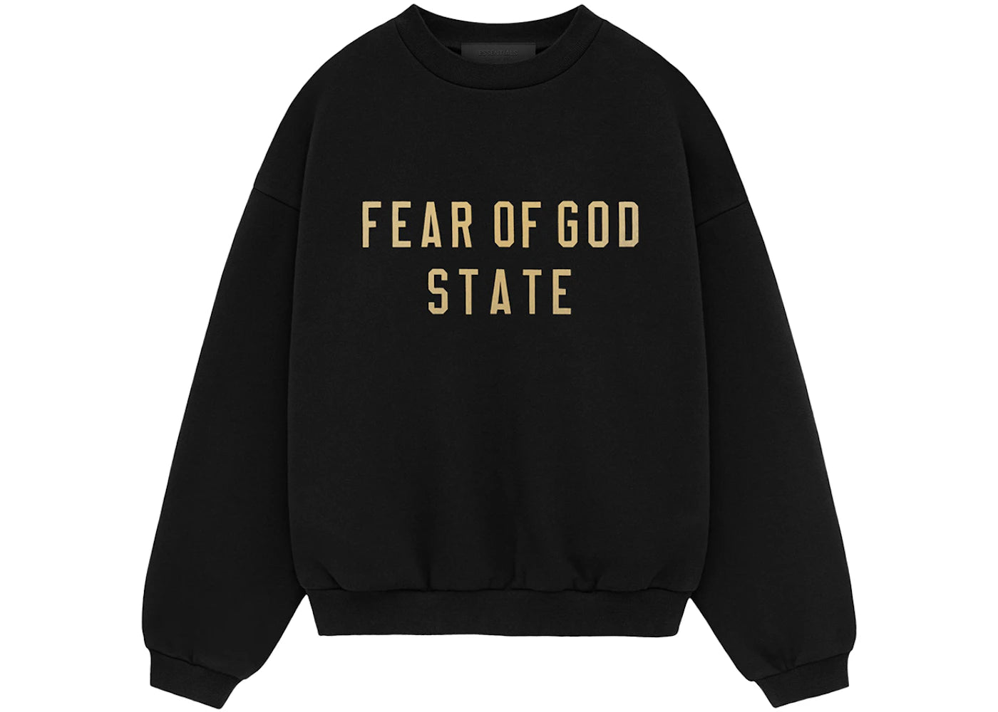 Fear of God Essentials Kids Fleece Crewneck Black