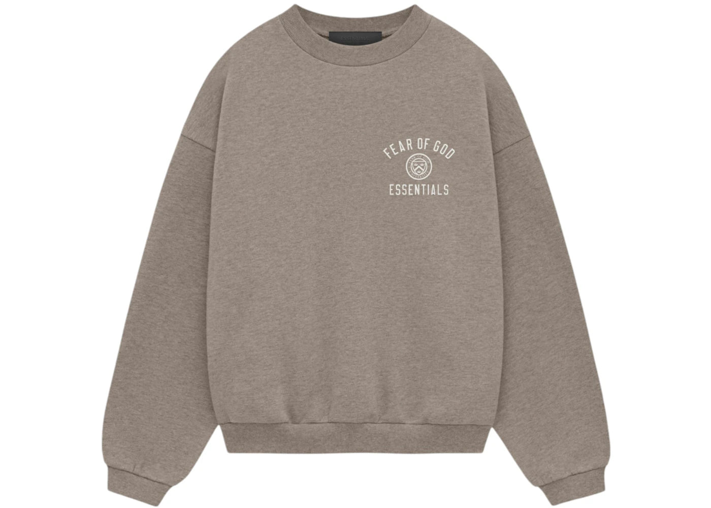 Fear of God Essentials Kids Fleece Crewneck (FW24) Heather Gray