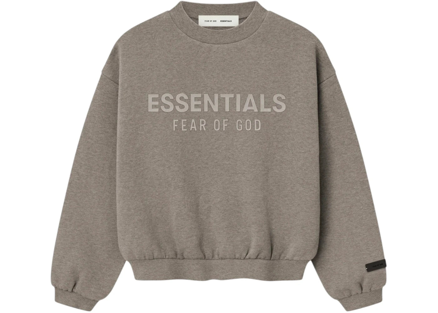 Fear of God Essentials Kids Fleece Crewneck Homestead Heather