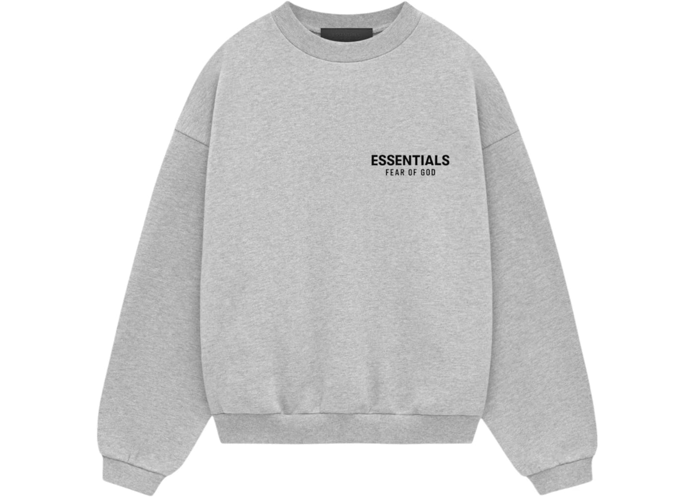 Fear of God Essentials Kids Fleece Crewneck Light Heather Gray