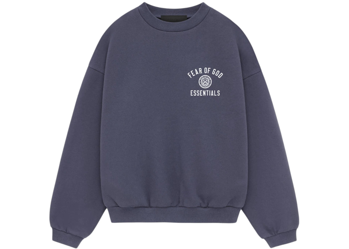 Fear of God Essentials Kids Fleece Crewneck Marine