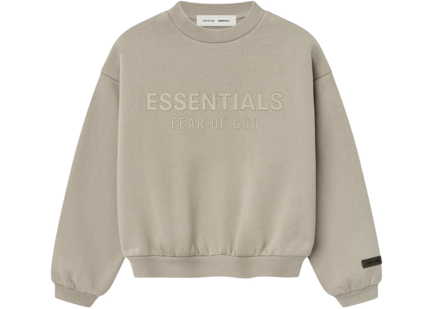 Fear of God Essentials Kids Fleece Crewneck Timber