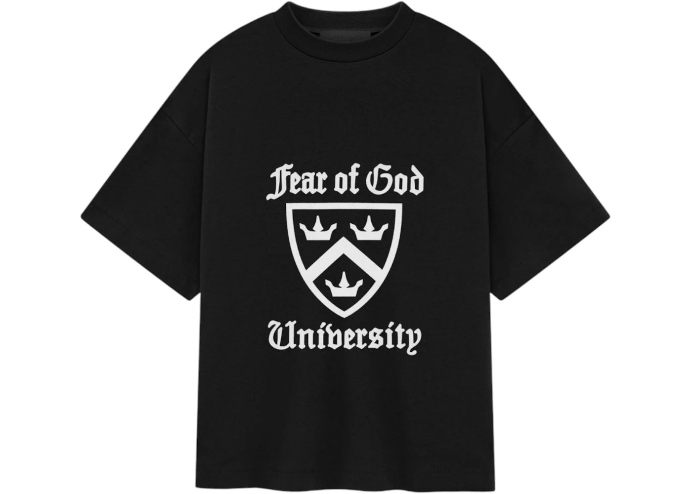 Fear of God Essentials Kids Heavy Crewneck Tee (FW24) Black