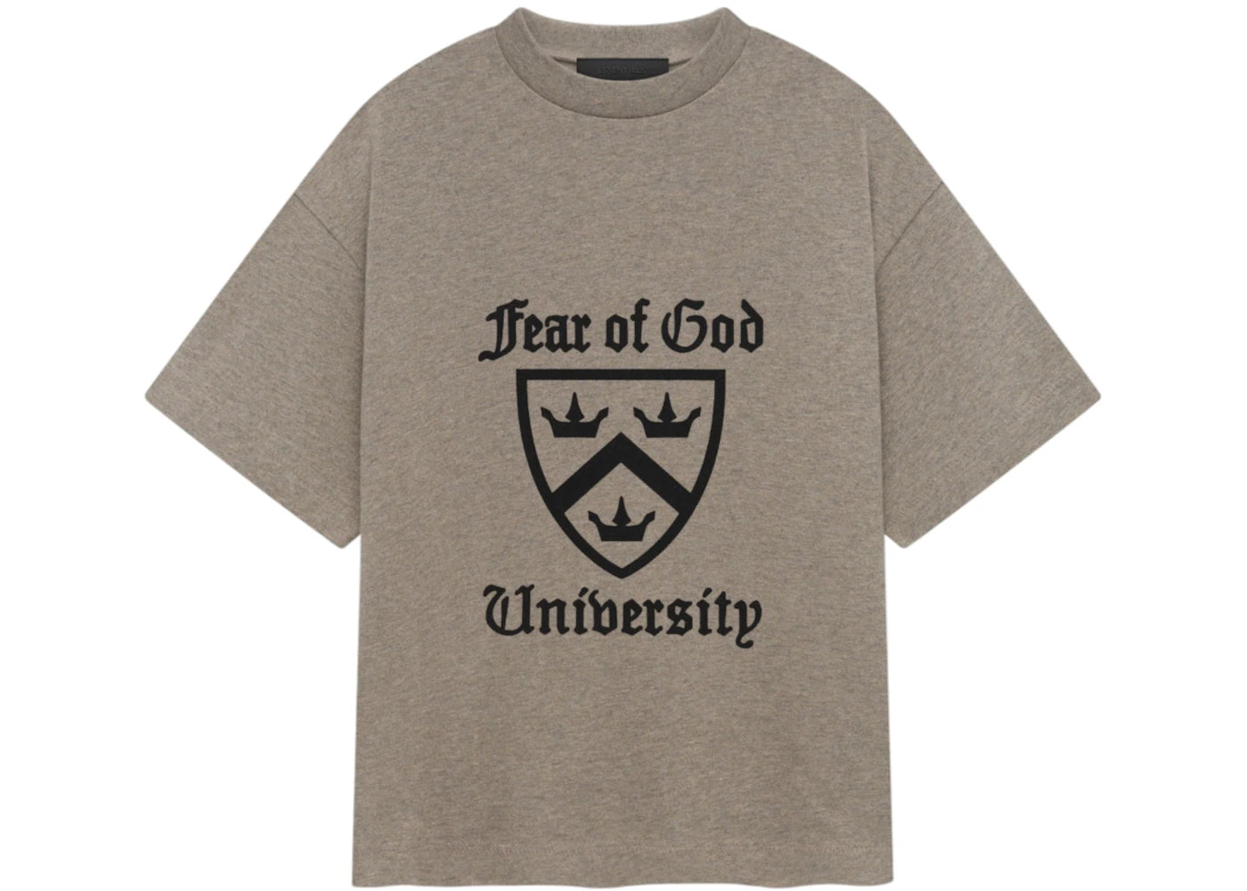 Fear of God Essentials Kids Heavy Crewneck Tee Heather Gray