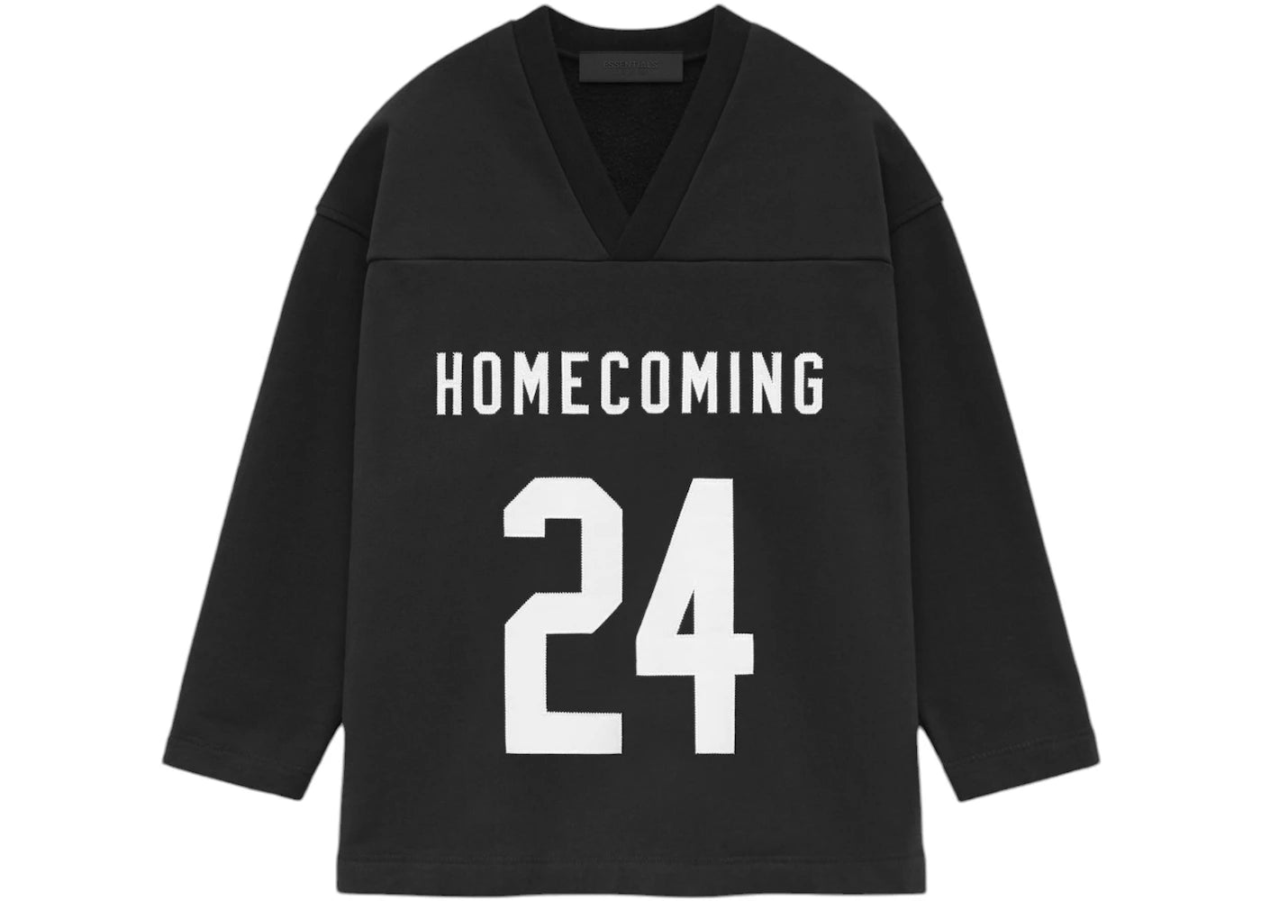 Fear of God Essentials Kids Heavy Fleece Hockey Jersey Black