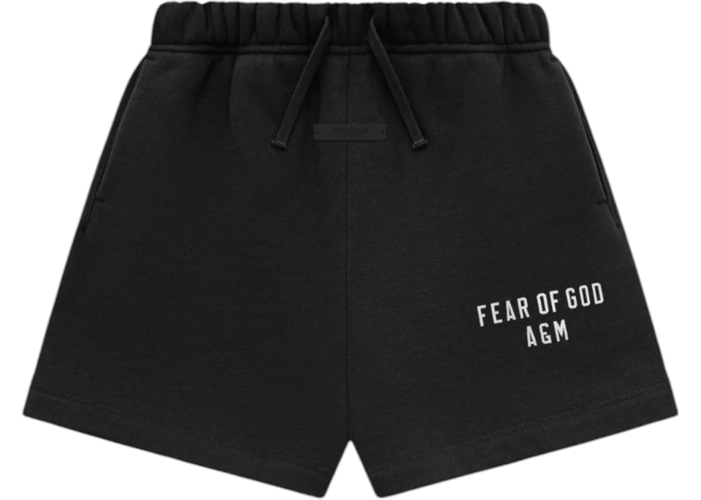 Fear of God Essentials Kids Heavy Fleece Soccer Short (FW24) Black