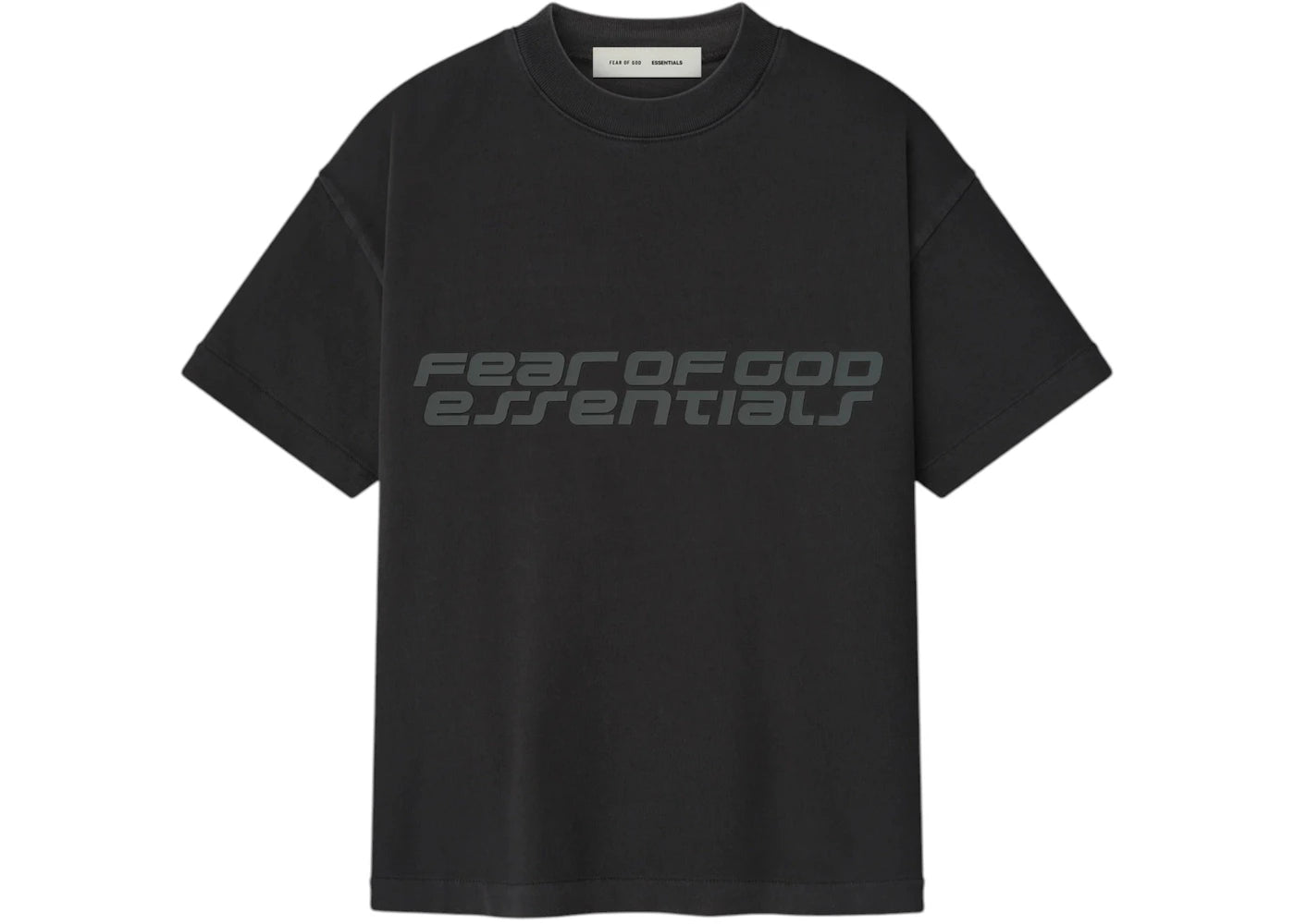 Fear of God Essentials Kids Short Sleeve Tee Vintage Black