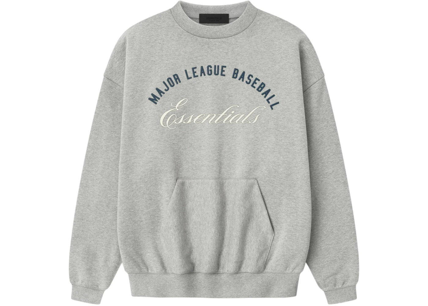 Fear of God Essentials MLB Sport Crewneck Concrete Heather