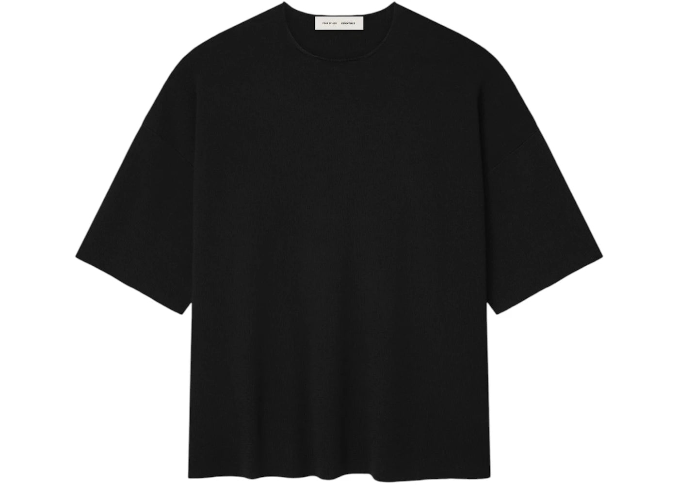 Fear of God Essentials Merino Short Sleeve Tee Jet Black