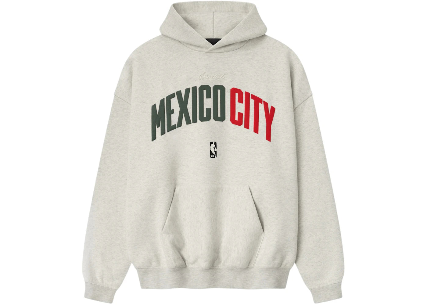 Fear of God Essentials Mexico City 90s Hoodie Oatmeal Heather/ Light Heather