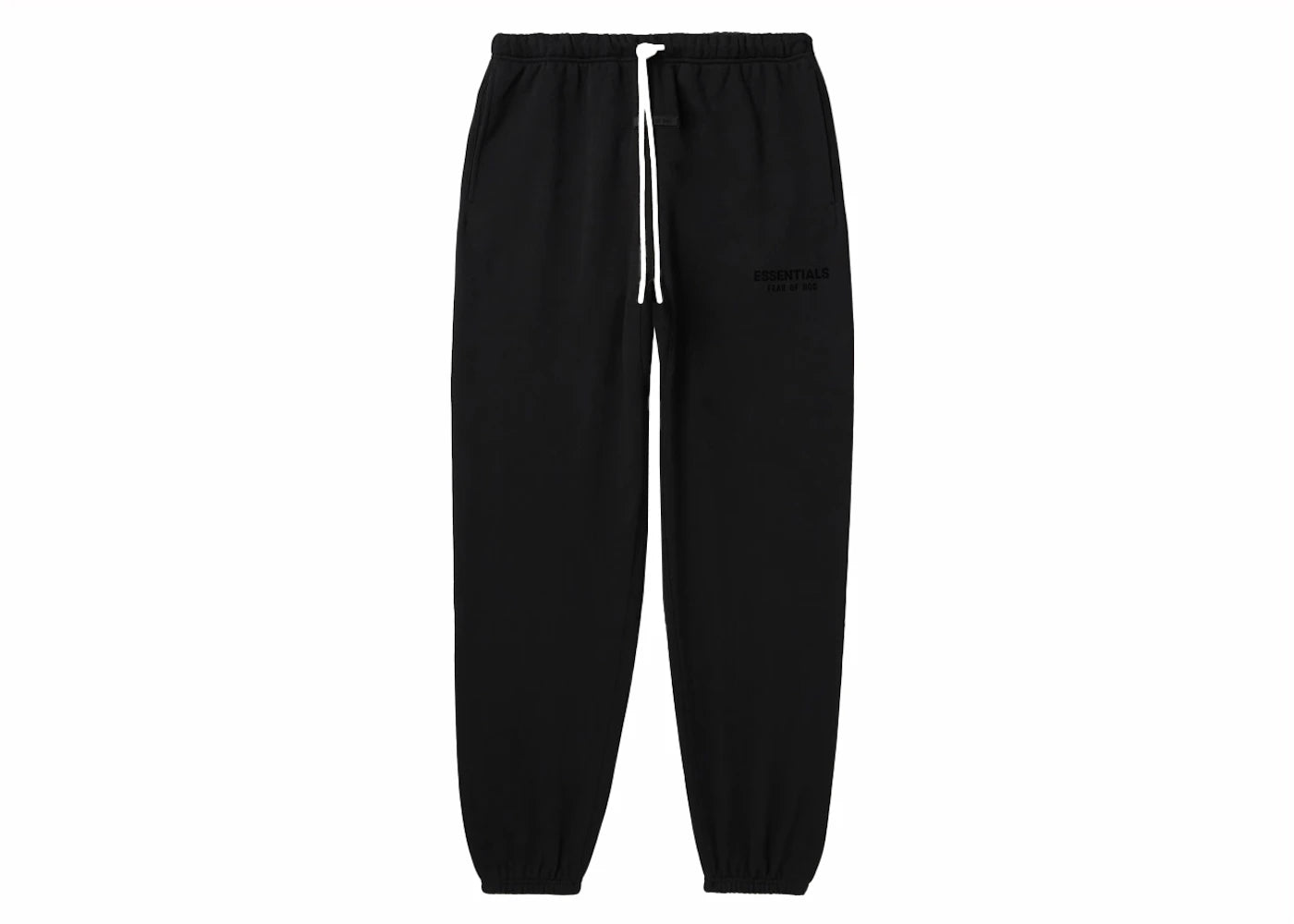 Fear of God Essentials Applique Sweatpants Essentials Logo Black
