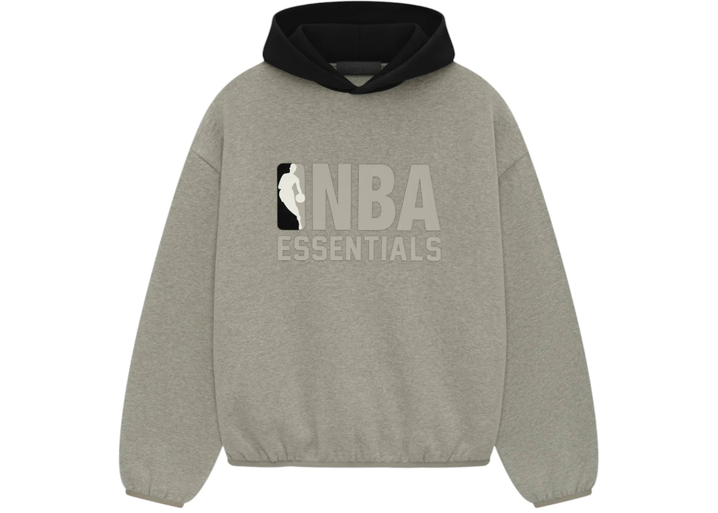 Fear of God Essentials NBA Hoodie Warm Heather/Black