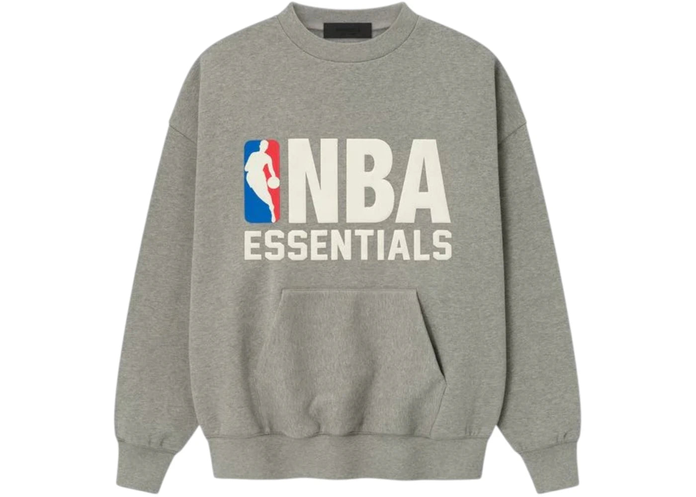Fear of God Essentials NBA Sport Crewneck Concrete Heather