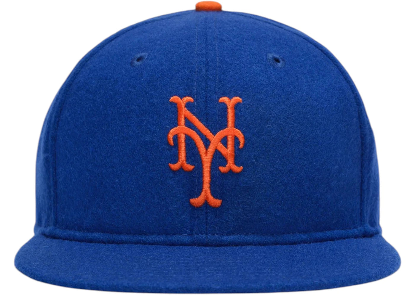 Fear of God Essentials New York Mets Wool Retro Crown 59FIFTY Fitted Cap Blue