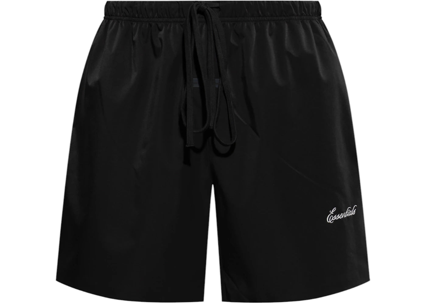 Fear of God Essentials Nylon Soccer Short Jet Black