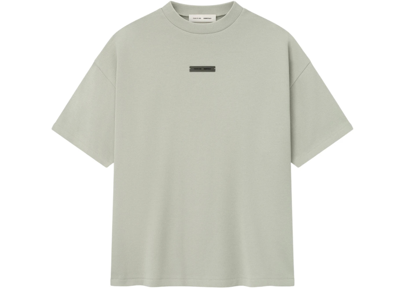 Fear of God Essentials Pique 90's Short Sleeve Tee Abbey Stone