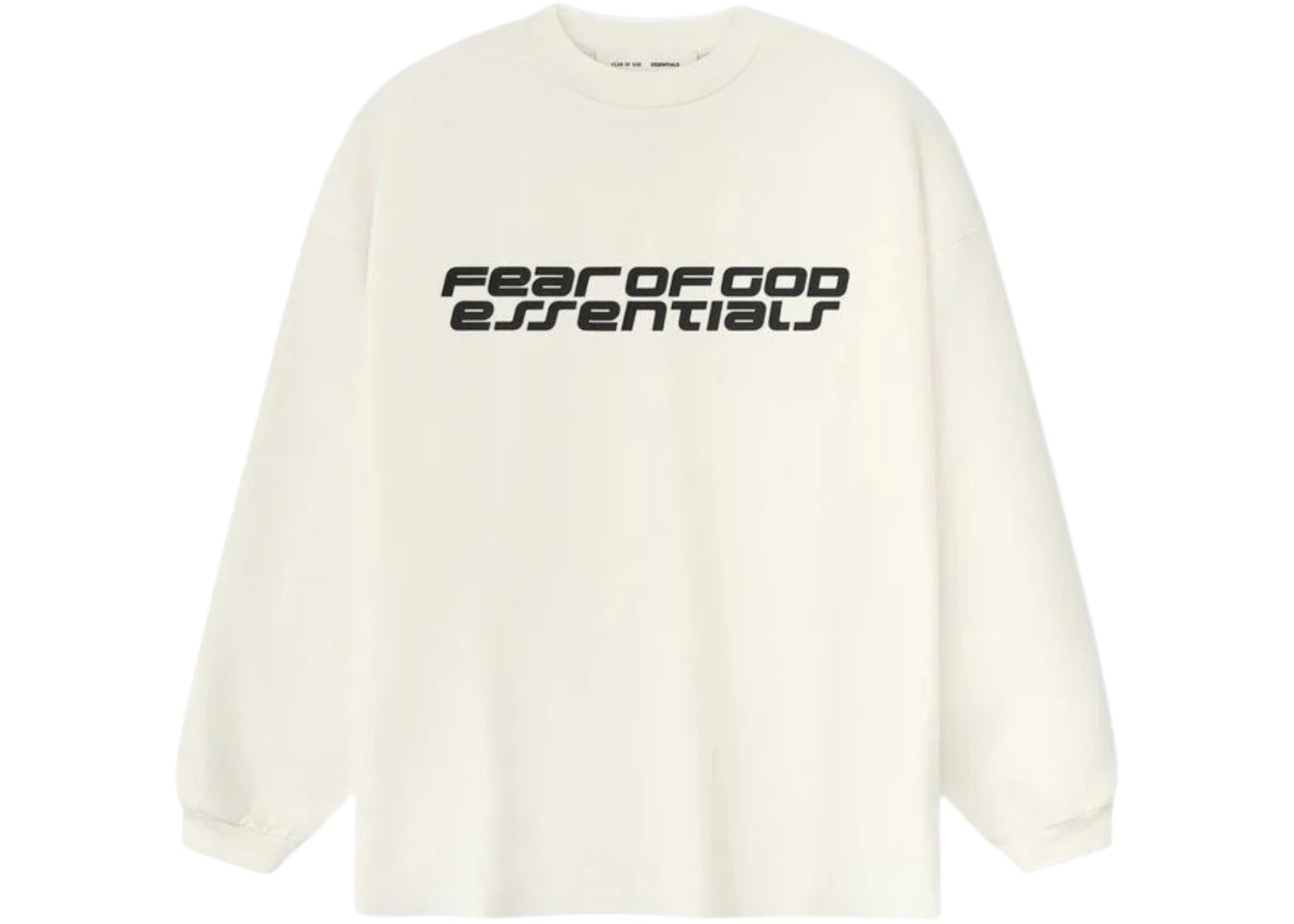 Fear of God Essentials Ponte 90's Long Sleeve Tee Ivory