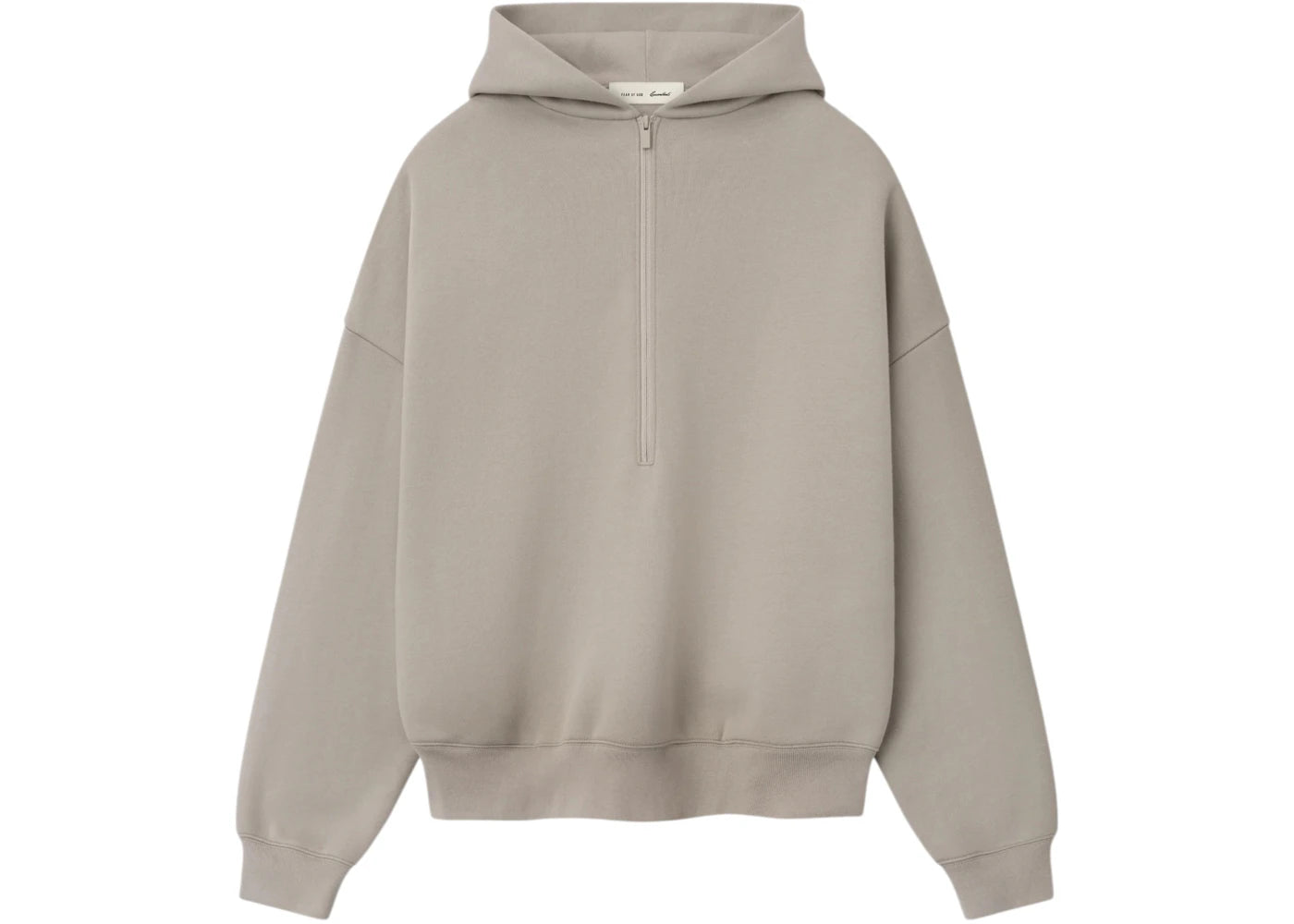 Fear of God Essentials Property Lounge Half Zip Hoodie Seal