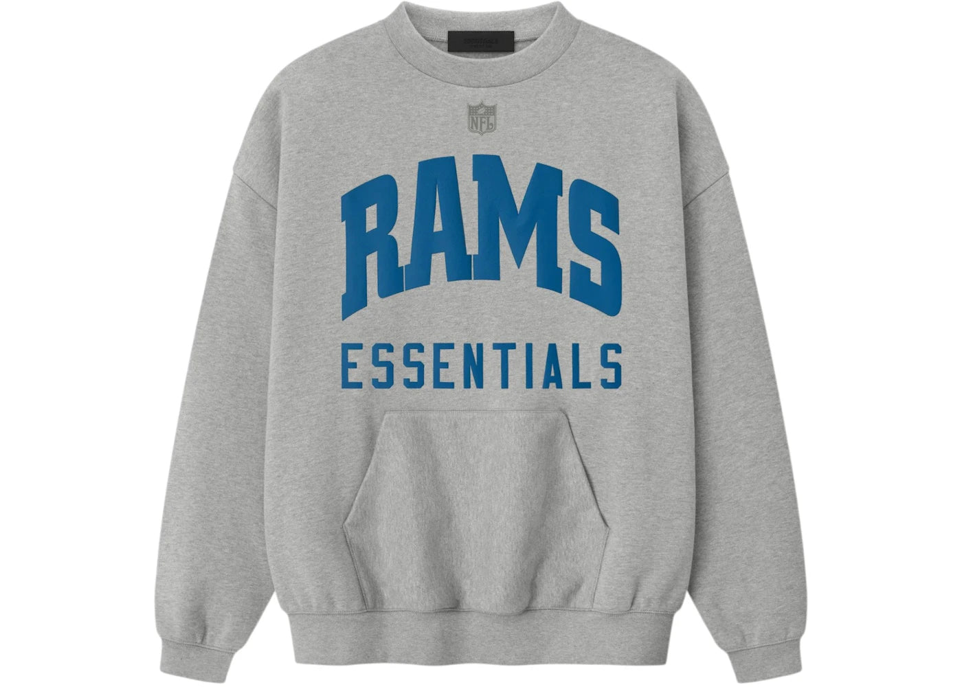 Fear of God Essentials Rams Sport Crewneck Concrete Heather