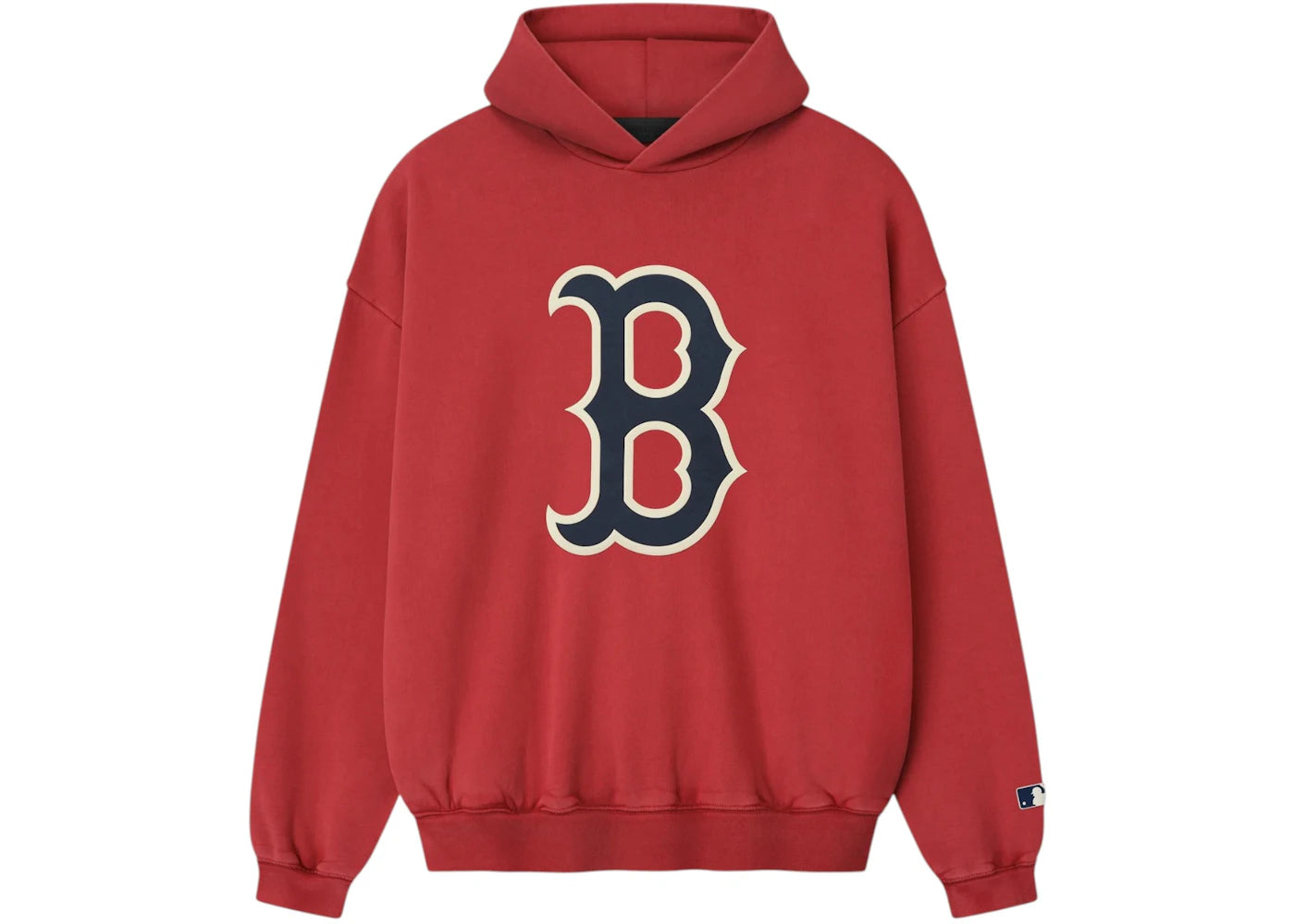 Fear of God Essentials Red Sox Sport Hoodie Red