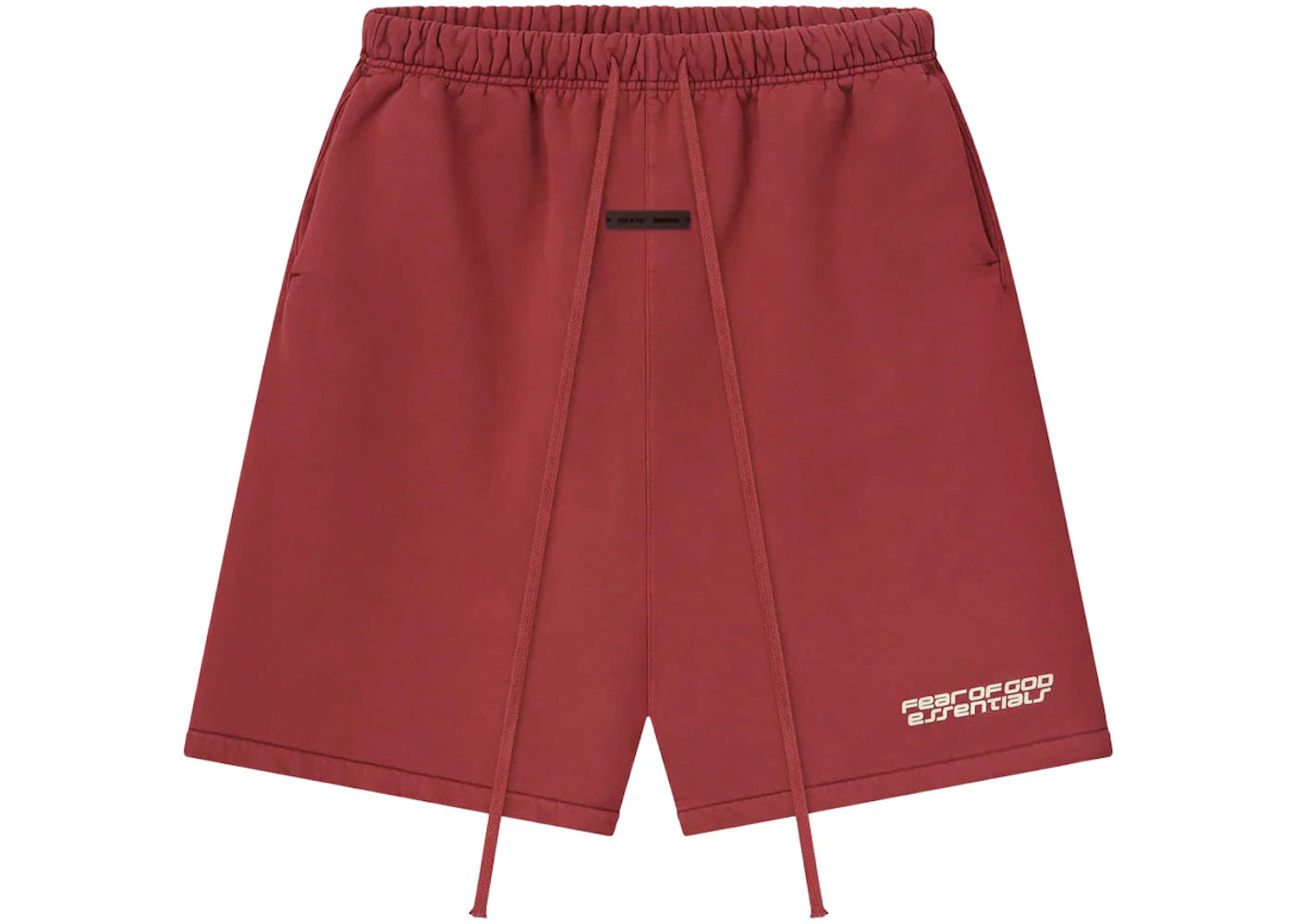 Fear of God Essentials Relaxed Sweatshort Crimson