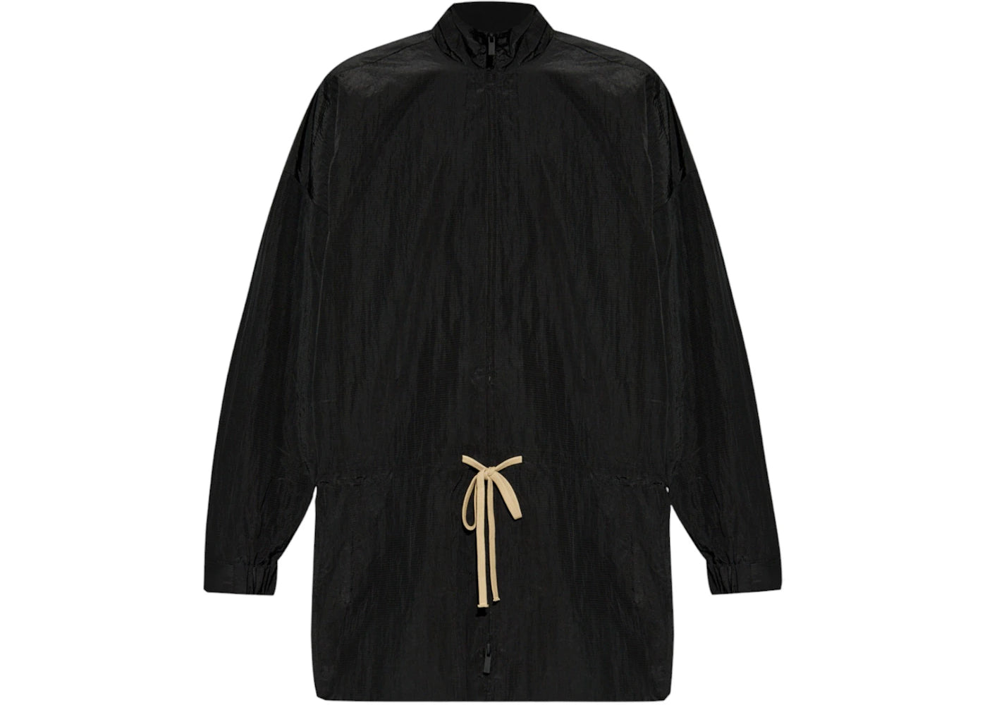 Fear of God Essentials Ripstop Mockneck Anorak Black