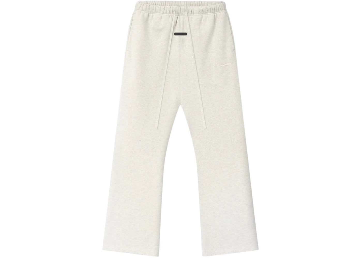 Fear of God Essentials Signature Classic Fit Flare Sweatpant Oatmeal Heather/Light Heather
