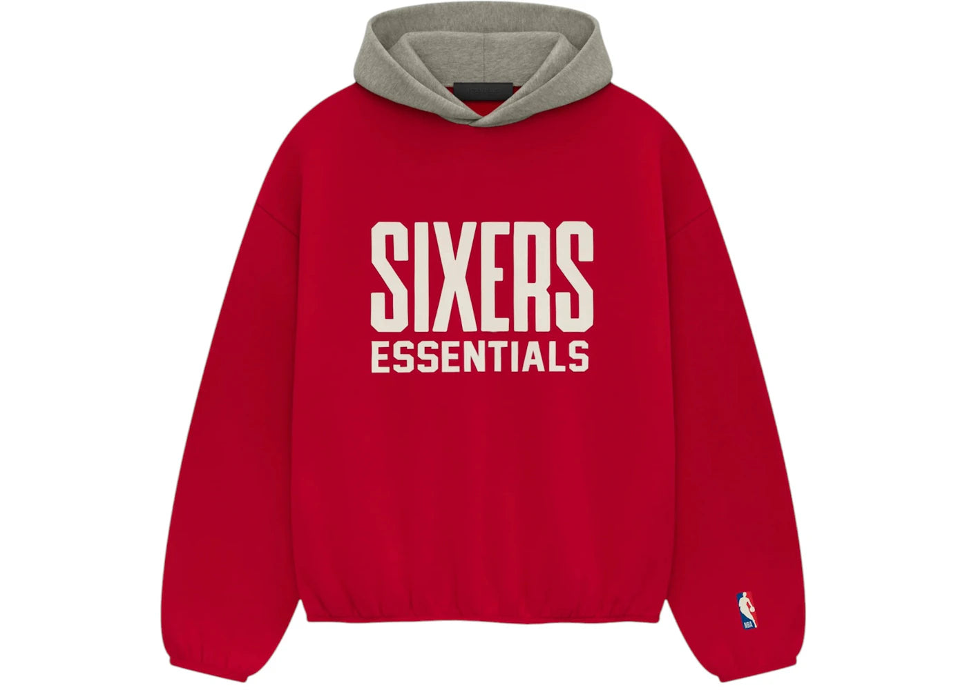 Fear of God Essentials Sixers Hoodie Red