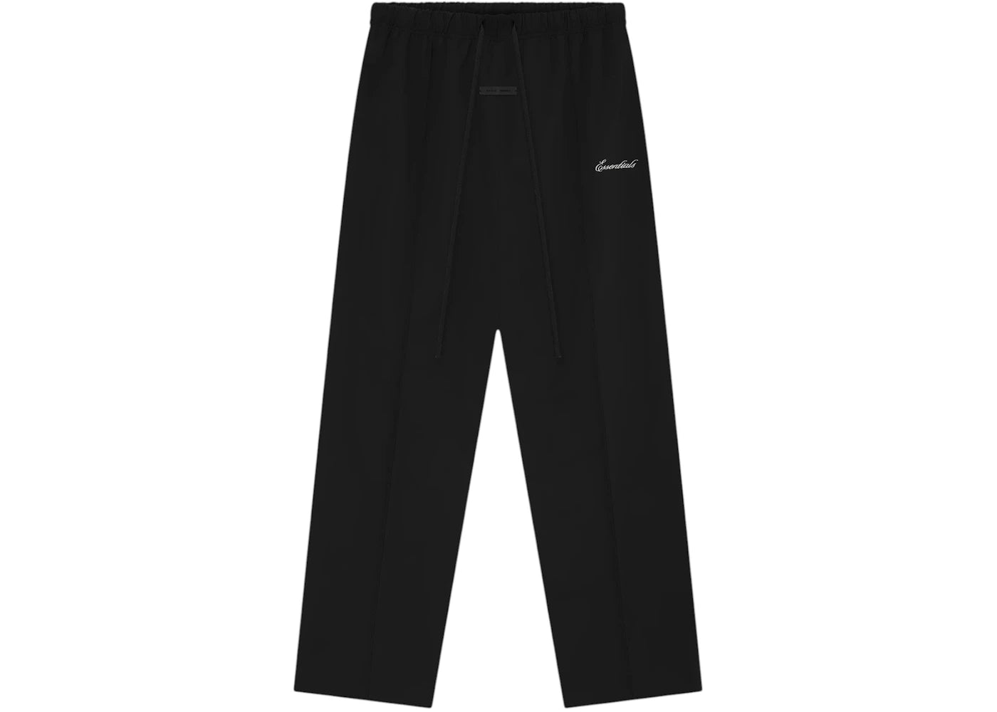 Fear of God Essentials Sporty Nylon Relaxed Trackpant Jet Black